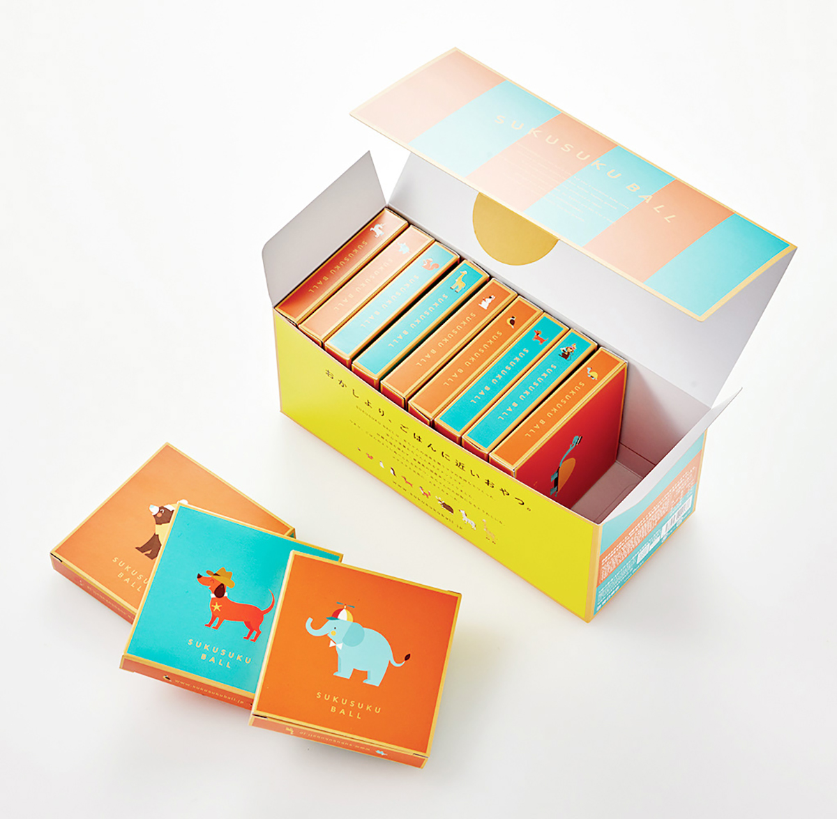 日本小吃品牌包装和超级IP形象