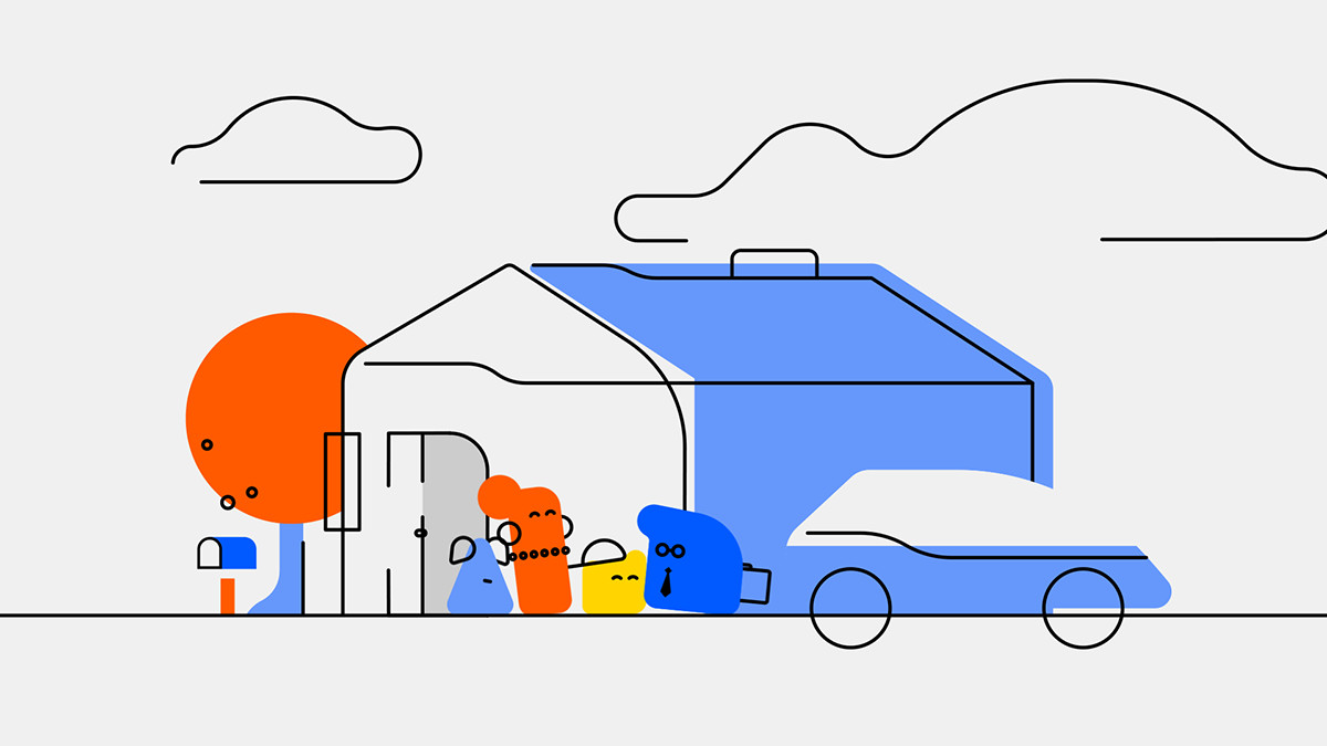 几何图形原创IP形象设计欣赏