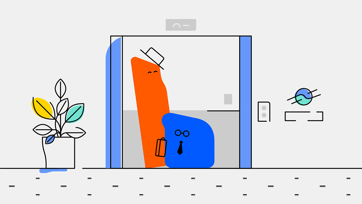 几何图形原创IP形象设计欣赏