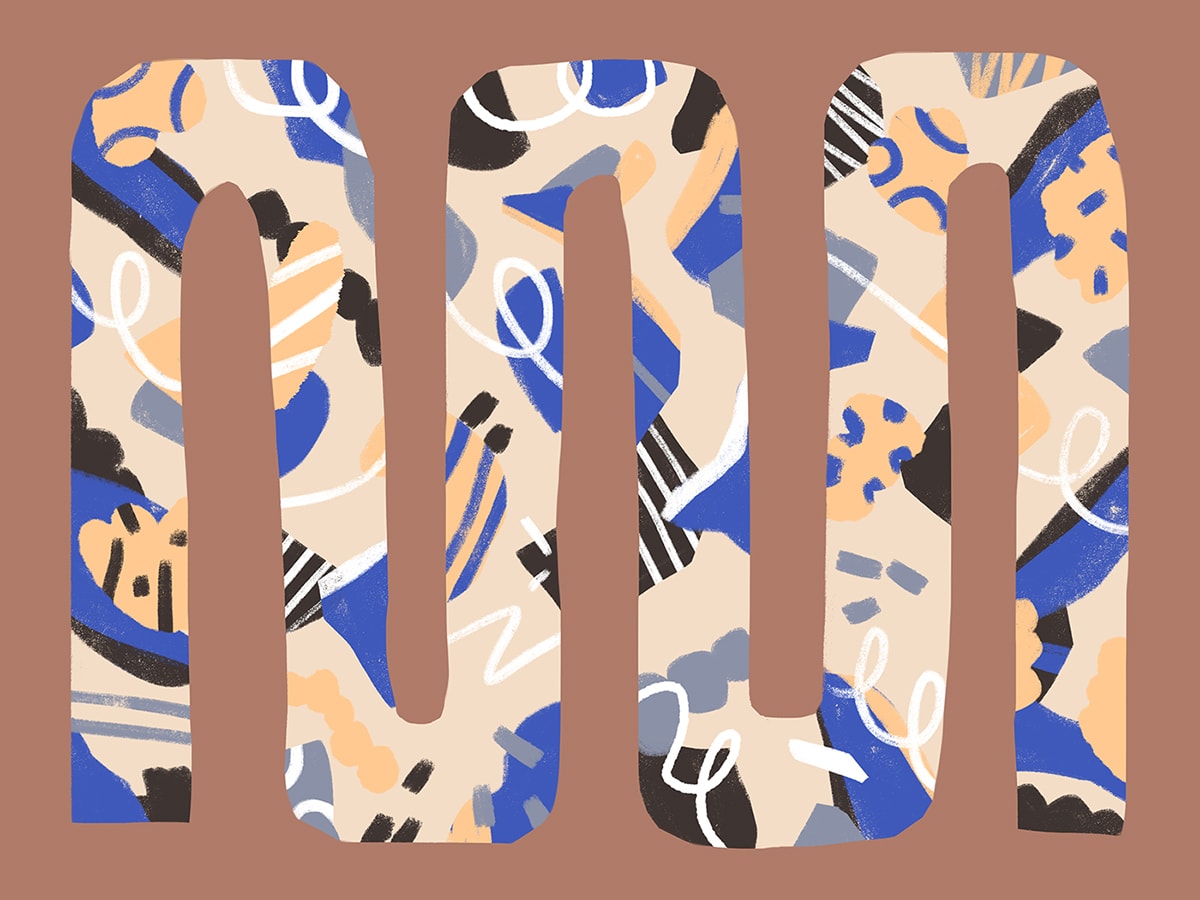 几何图形构造多变有趣的原创IP形象