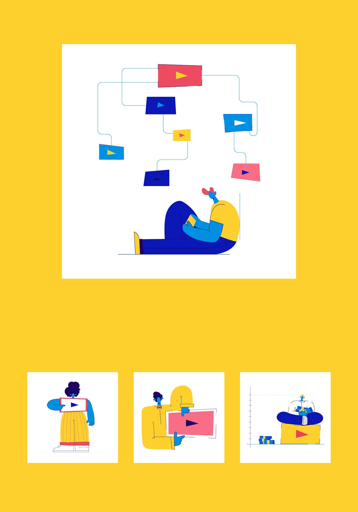 创意插图网站原创IP人物形象