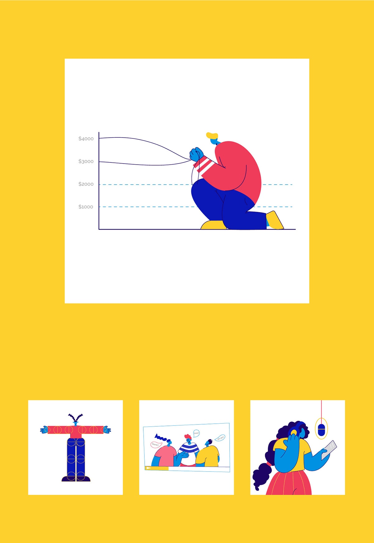 创意插图网站原创IP人物形象