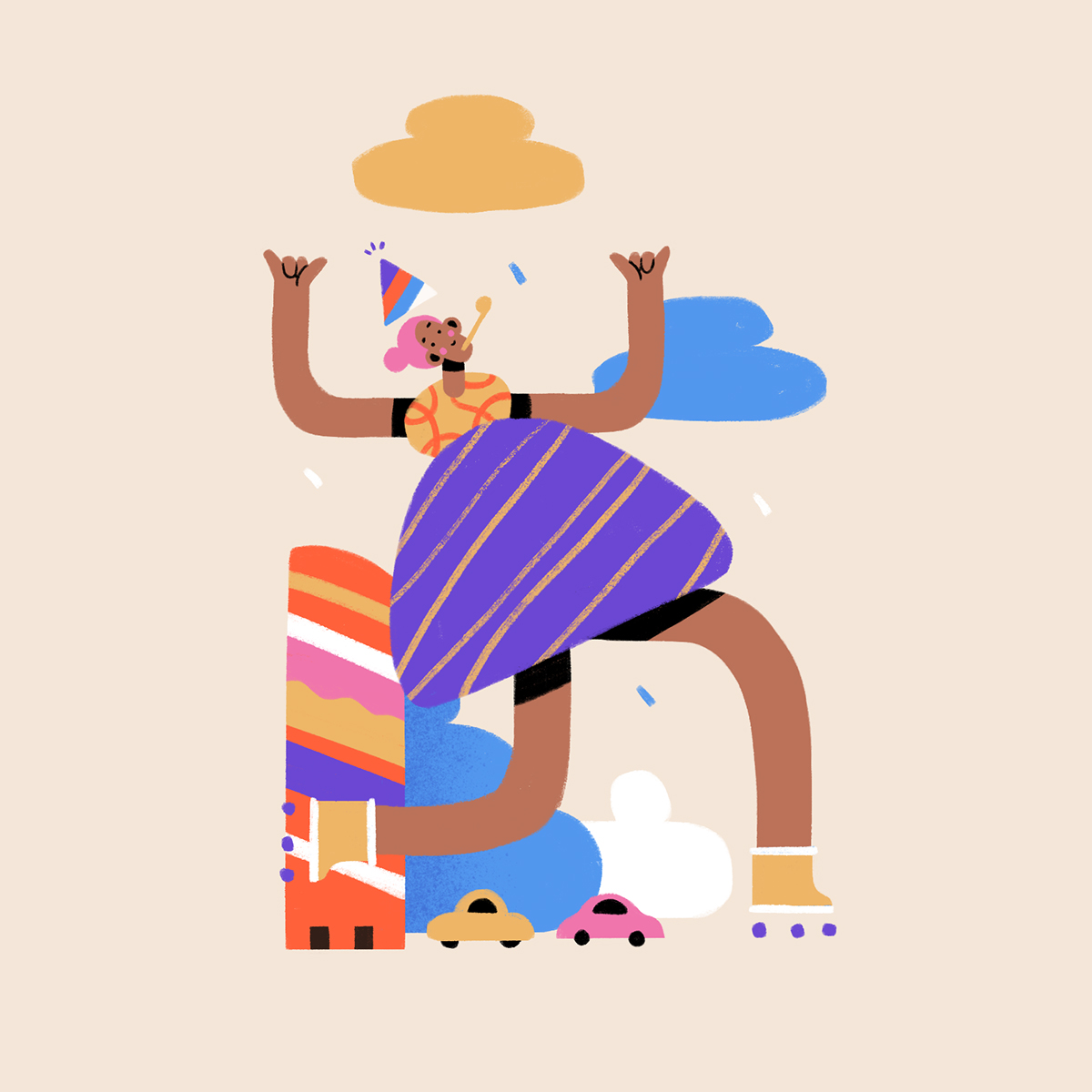  活动派对原创IP人物形象设计