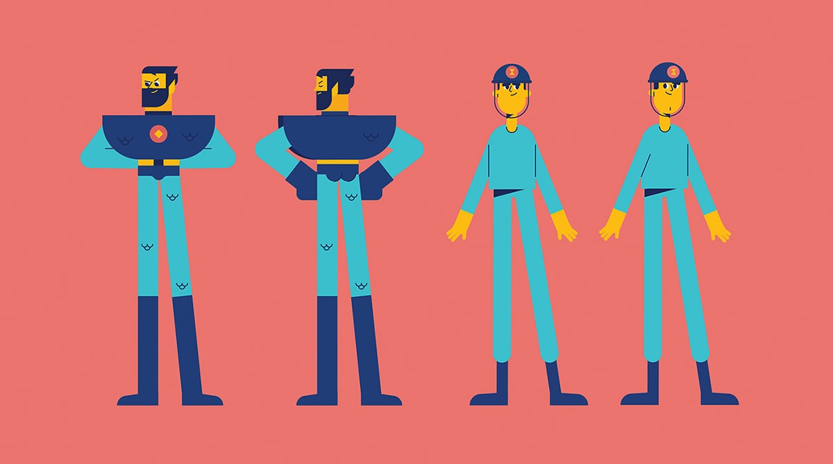 创意性的超级人物IP角色欣赏