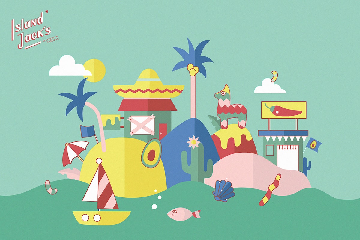 个性有趣的食品包装形象——IP衍生品插图设计