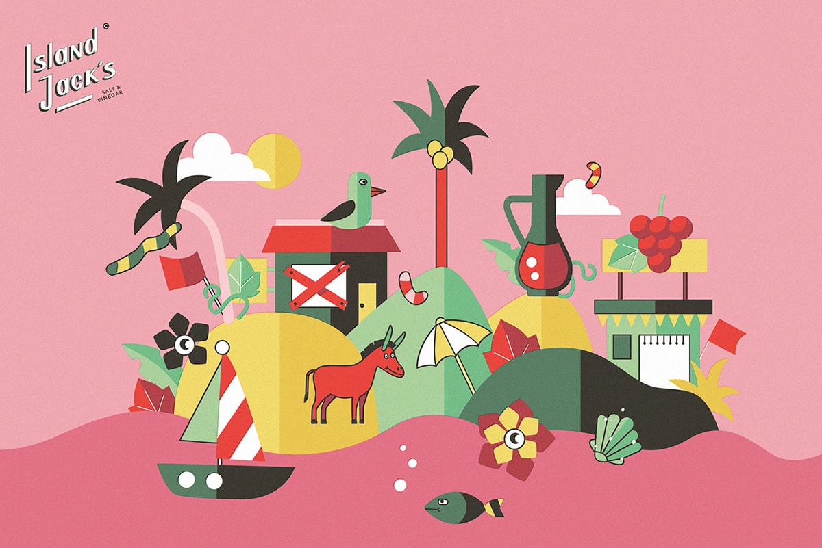 个性有趣的食品包装形象——IP衍生品插图设计