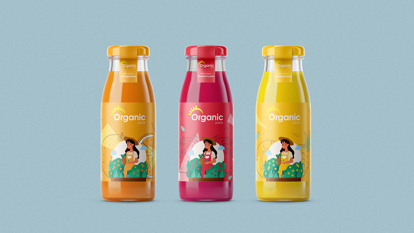 食品IP设计，IP形象设计，深圳IP设计，果汁IP设计