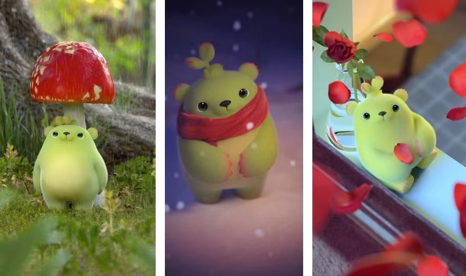 深圳ip设计分享具有呆萌情结的IP形象