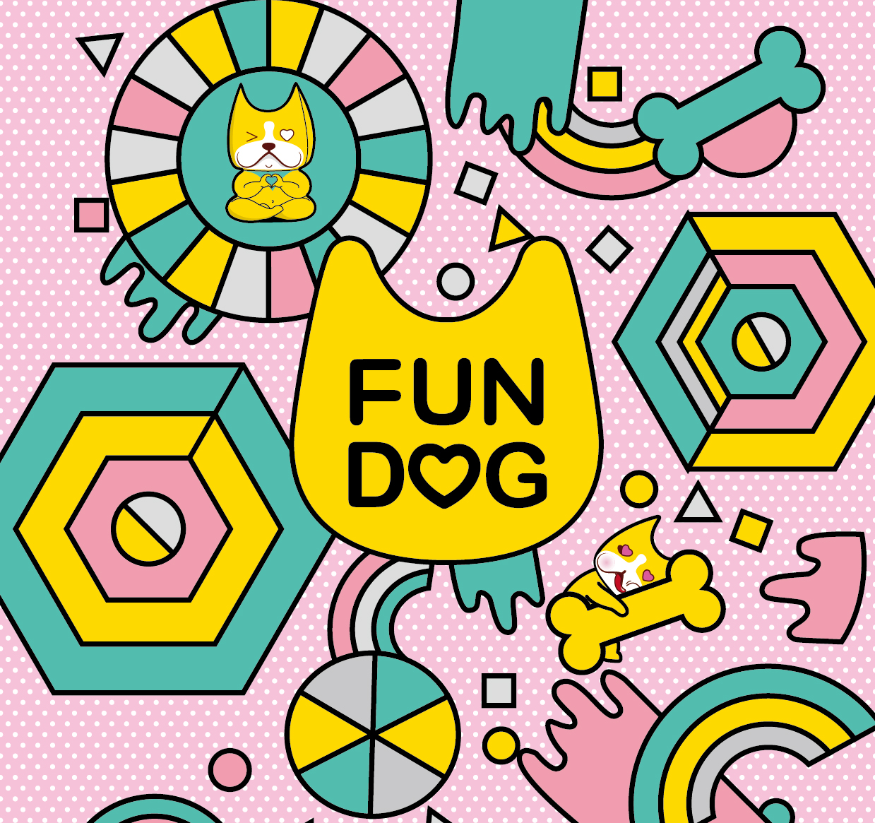 FUNDOG产品插画